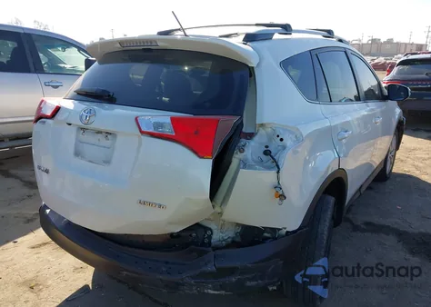 2014 Toyota Rav4 Limited z USA, uszkodzony, nr VIN 2T3YFREV1EW098050